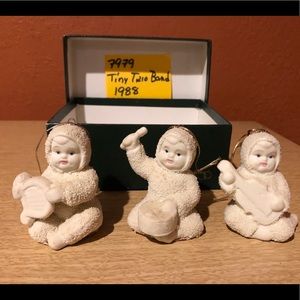 Snowbabies 1988 “Tiny Trio Band”
